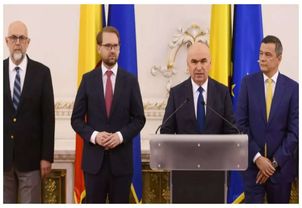 Prima ședință a Coaliției, după ce țara a intrat în recesiune, a început VIDEO