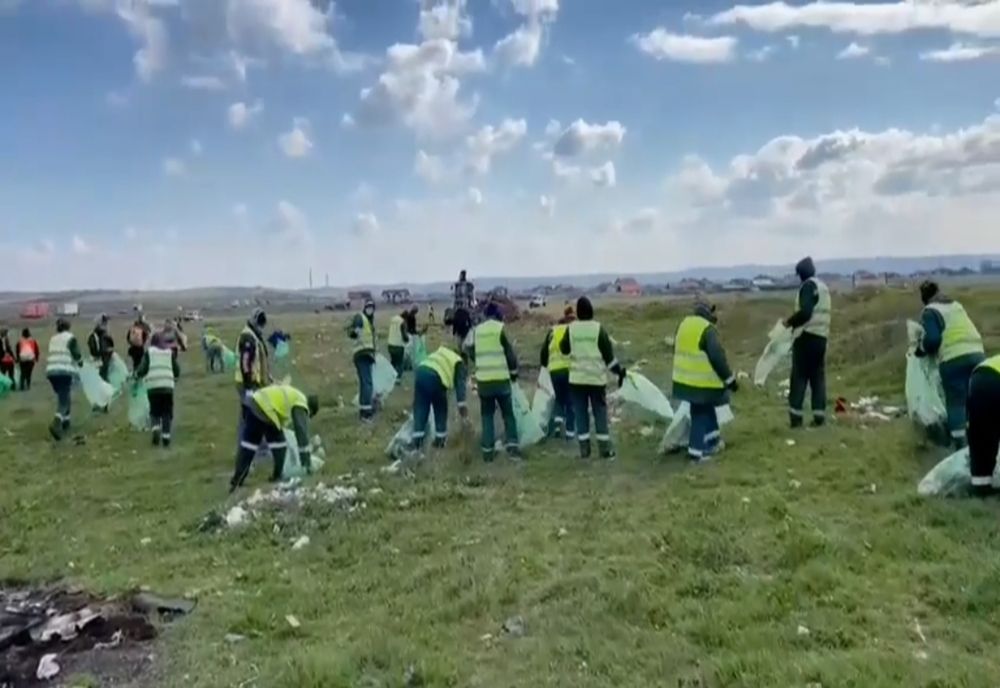 VIDEO Acțiune amplă de ecologizare în Severin