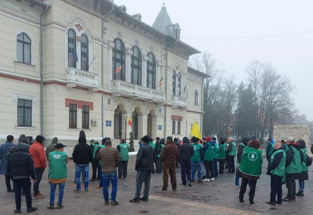 Partidul Ecologist Român, Filiala Gorj, amplu protest în Targu Jiu împotriva politicii OMV