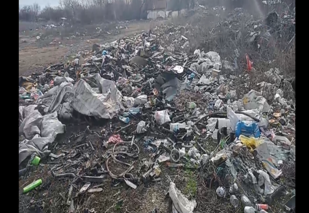 Sintești. Acțiune a comisarilor Gărzii de Mediu după mai multe arderi ilegale de deșeuri