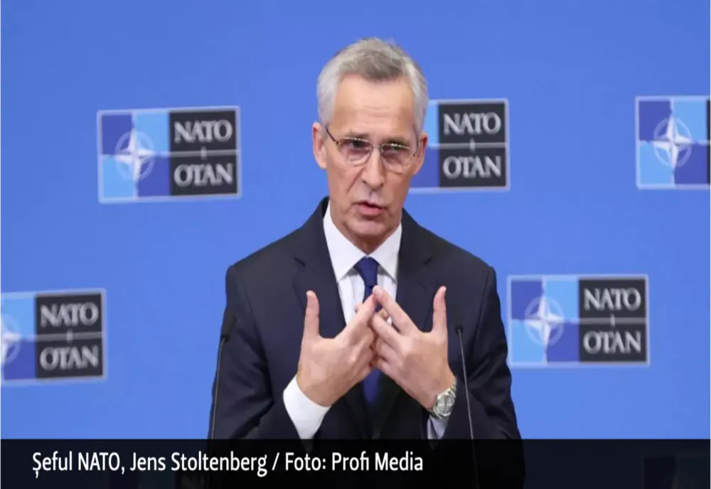 Șeful NATO, mesaj tranșant de la București: PUTIN trebuie oprit, nu putem lăsa autocrația să triumfe