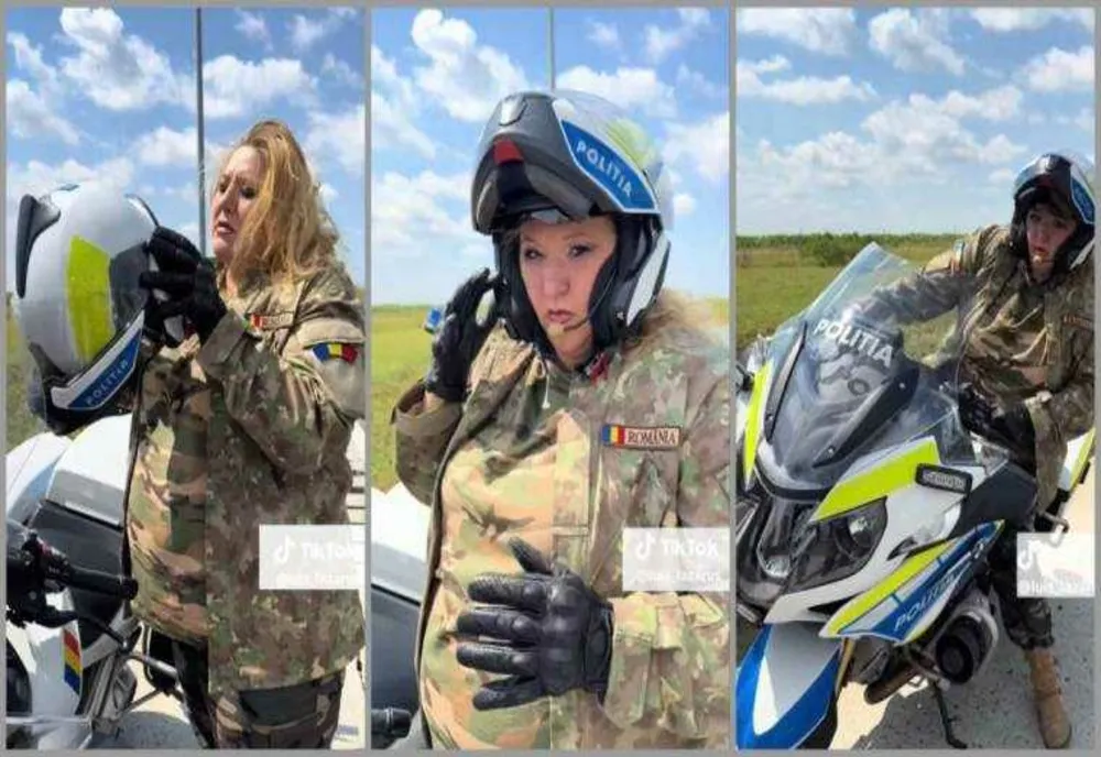 AGENTUL DE POLIȚIE CARE I-A ÎMPRUMUTAT MOTOCICLETA ȘI CASCA DIANEI ȘOȘOACĂ A FOST DESTITUIT