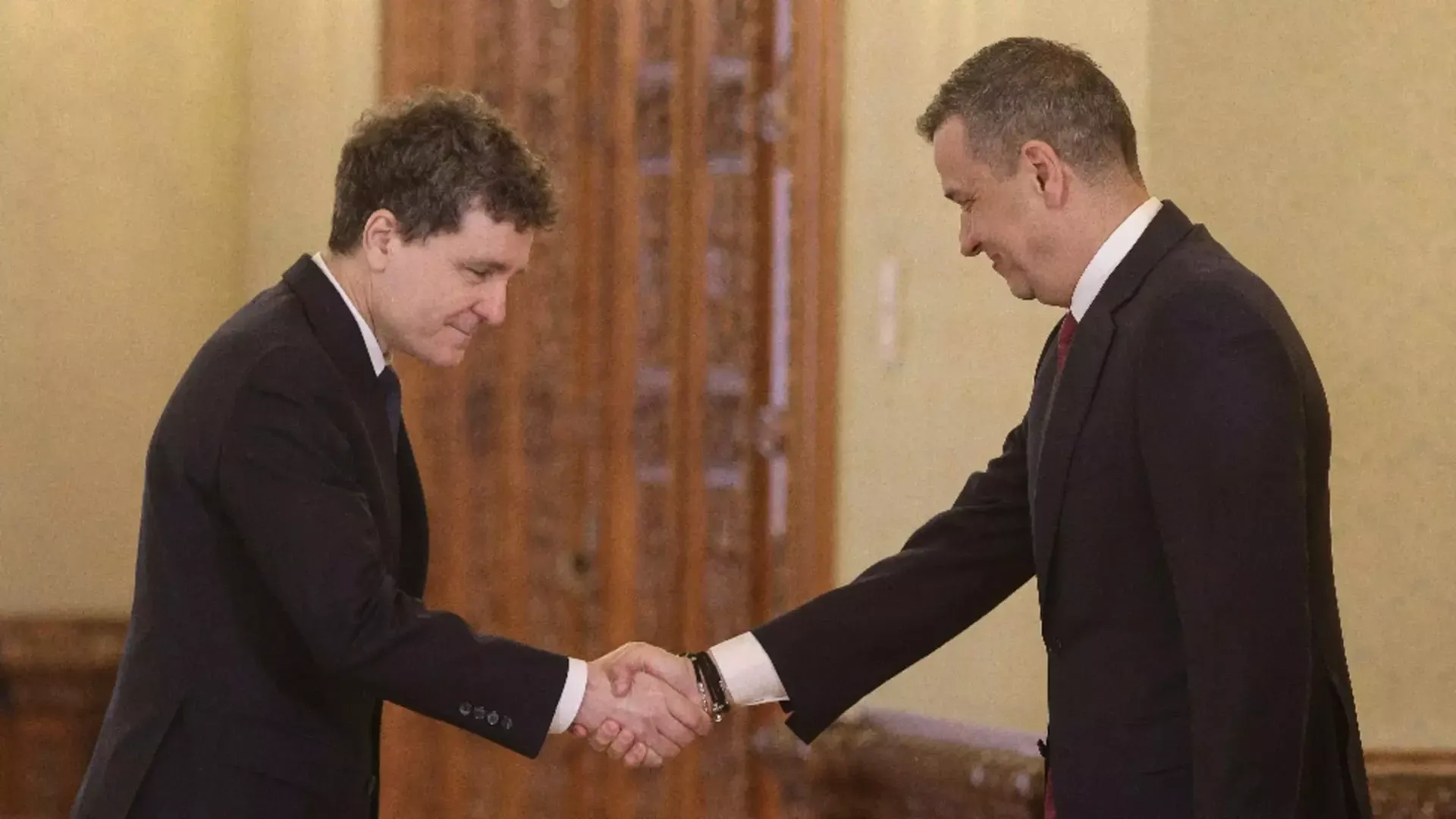 Nicușor Dan și Sorin Grindeanu/ Inquam Photos / Octav Ganea