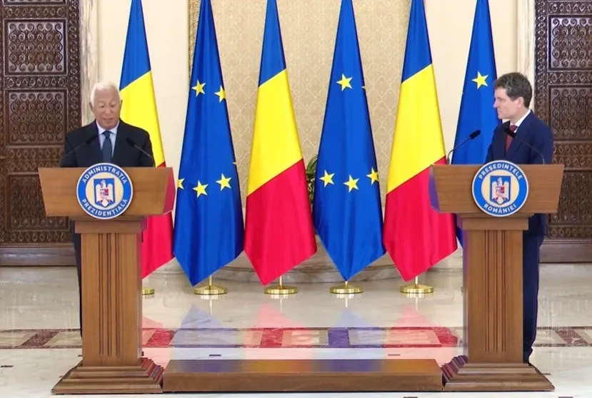 Antonio Costa și Nicușor Dan