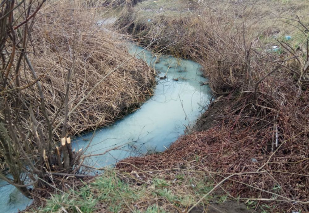 Alertă de poluare la Iași! Ape uzate din Valea Lupului au ajuns în Bahlui