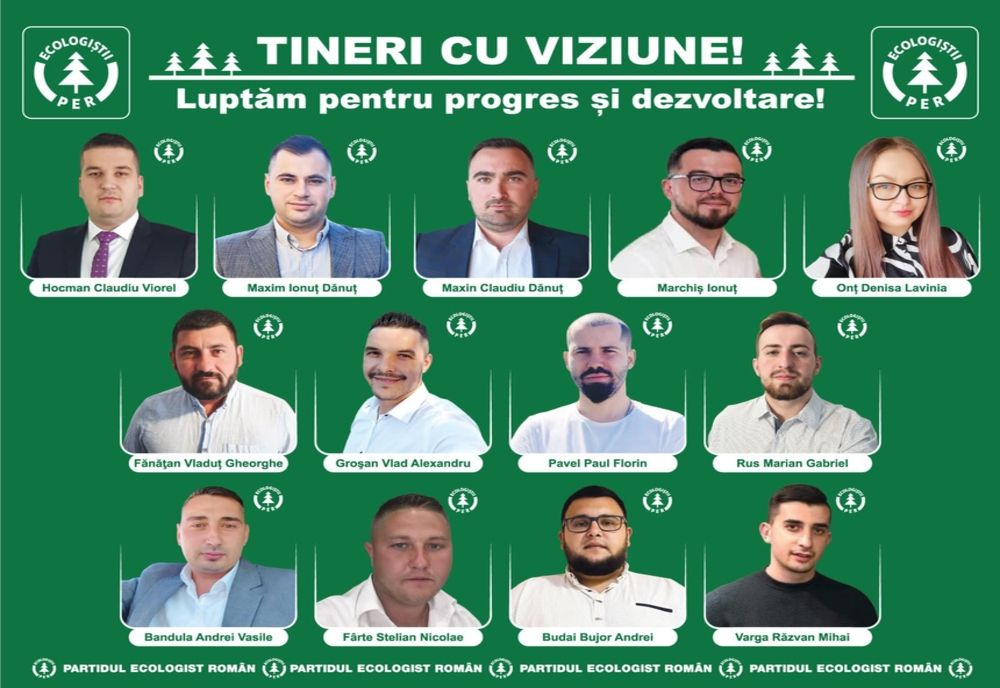Partidul Ecologist: Tinerii cu dorință de implicare sunt motorul schimbării